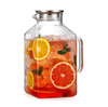 Square-shaped Glass Tea Pot