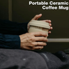 Portable Vehicle-mounted Ceramic Coffee Cup