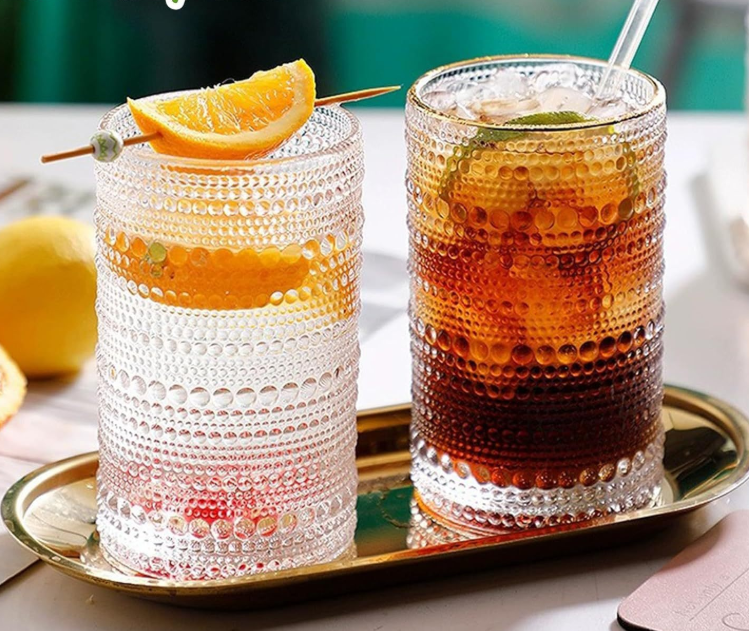 Retro glassware cup