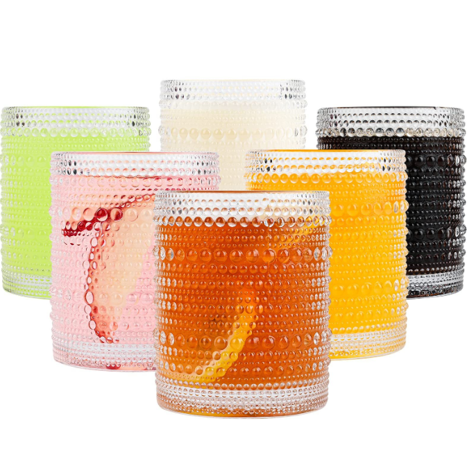 Retro glassware cup