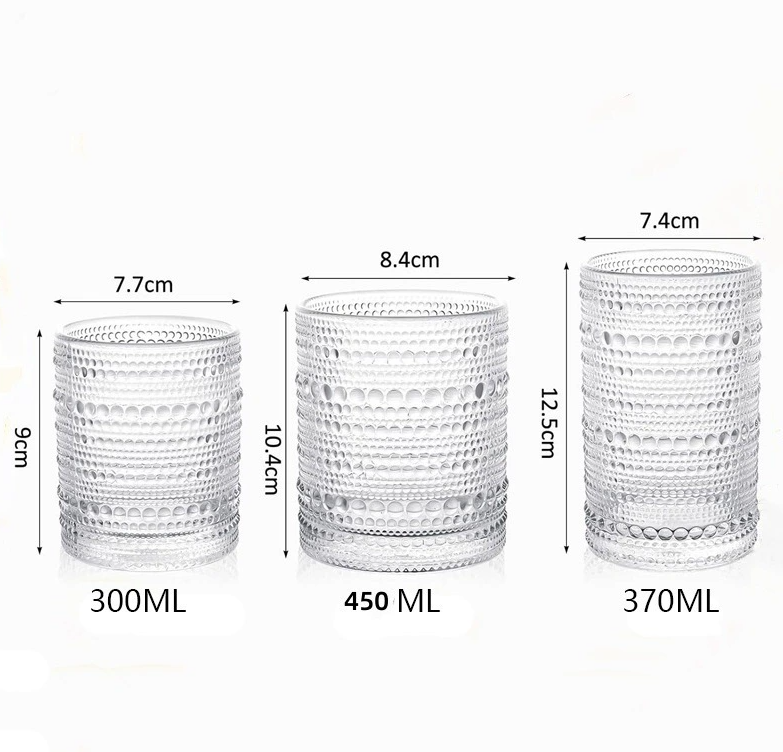 Retro glassware cup