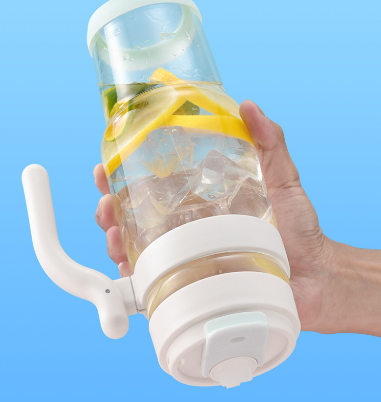 Large-capacity Straw Glass Cup