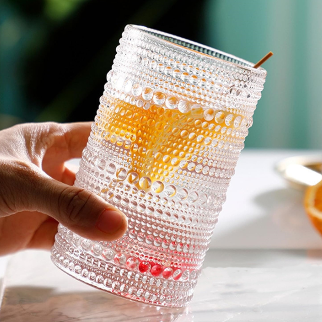 Retro glassware cup