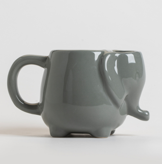 Elephant Ceramic Mug