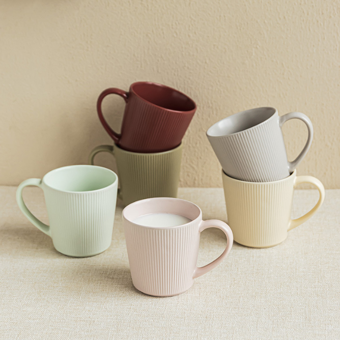 Premium Striped Mugs