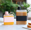 Portable Flat Jug Plastic Cup