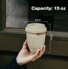 Portable Vehicle-mounted Ceramic Coffee Cup