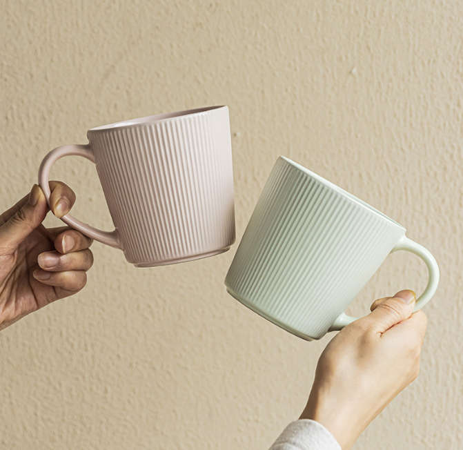 Premium Striped Mugs
