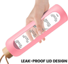 Portable Glass Water Bottle